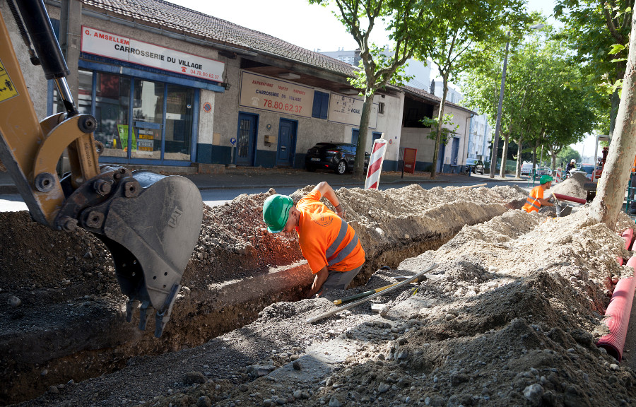 Travaux de Génie Civil pour éclairage public
